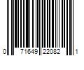 Barcode Image for UPC code 071649220821