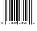 Barcode Image for UPC code 071649226083