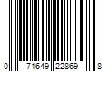 Barcode Image for UPC code 071649228698