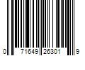 Barcode Image for UPC code 071649263019