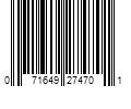 Barcode Image for UPC code 071649274701