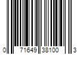 Barcode Image for UPC code 071649381003