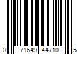 Barcode Image for UPC code 071649447105