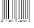 Barcode Image for UPC code 0716511320000