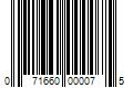 Barcode Image for UPC code 071660000075