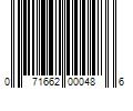 Barcode Image for UPC code 071662000486