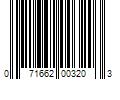 Barcode Image for UPC code 071662003203