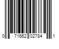 Barcode Image for UPC code 071662027841