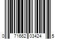 Barcode Image for UPC code 071662034245