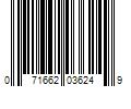 Barcode Image for UPC code 071662036249