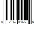 Barcode Image for UPC code 071662058258