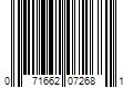 Barcode Image for UPC code 071662072681