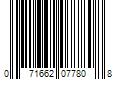 Barcode Image for UPC code 071662077808