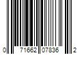 Barcode Image for UPC code 071662078362