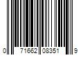 Barcode Image for UPC code 071662083519