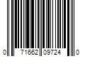 Barcode Image for UPC code 071662097240