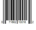 Barcode Image for UPC code 071662100162