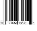 Barcode Image for UPC code 071662104214