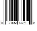 Barcode Image for UPC code 071662120719