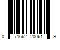 Barcode Image for UPC code 071662200619