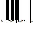 Barcode Image for UPC code 071662201258