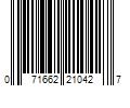 Barcode Image for UPC code 071662210427