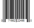 Barcode Image for UPC code 071662224950