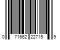 Barcode Image for UPC code 071662227159