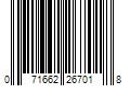 Barcode Image for UPC code 071662267018