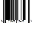 Barcode Image for UPC code 071662274023