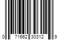 Barcode Image for UPC code 071662303129