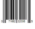 Barcode Image for UPC code 071662320065