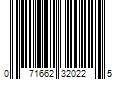 Barcode Image for UPC code 071662320225