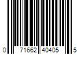 Barcode Image for UPC code 071662404055