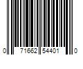 Barcode Image for UPC code 071662544010