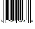 Barcode Image for UPC code 071662544386