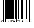 Barcode Image for UPC code 071662571818