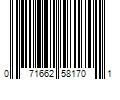 Barcode Image for UPC code 071662581701