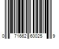 Barcode Image for UPC code 071662600259