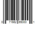 Barcode Image for UPC code 071662650001