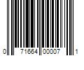 Barcode Image for UPC code 071664000071