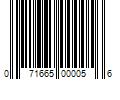 Barcode Image for UPC code 071665000056