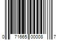 Barcode Image for UPC code 071665000087