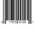 Barcode Image for UPC code 071672001251