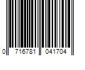 Barcode Image for UPC code 0716781041704