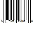 Barcode Image for UPC code 071691291626