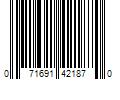 Barcode Image for UPC code 071691421870