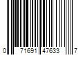 Barcode Image for UPC code 071691476337