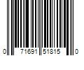 Barcode Image for UPC code 071691518150