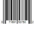 Barcode Image for UPC code 071691537502